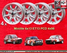 Cerchi a112 minilite 6x13 - 4,