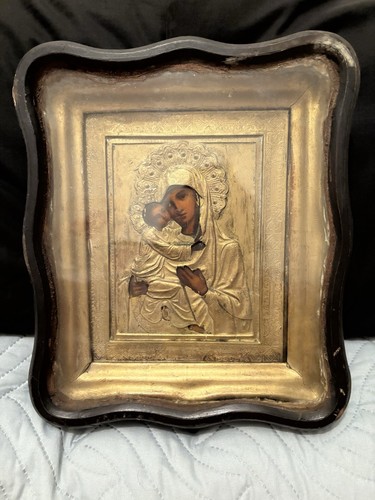 Antica icona senza restauro - icona,