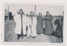 Foto Crimea Wehrmacht camion soldati in pelliccia WW2 (9963a)