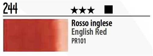 Rosso inglese godet - inglese,