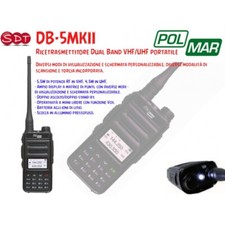 POLMAR DB-5MKII DUAL  BAND VHF/UHF 5,5W IN VHF, 4,5W IN UHF