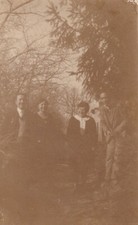  B2 - Foto Photo Fotografia anni 20 - Quartetto Uomo Donna