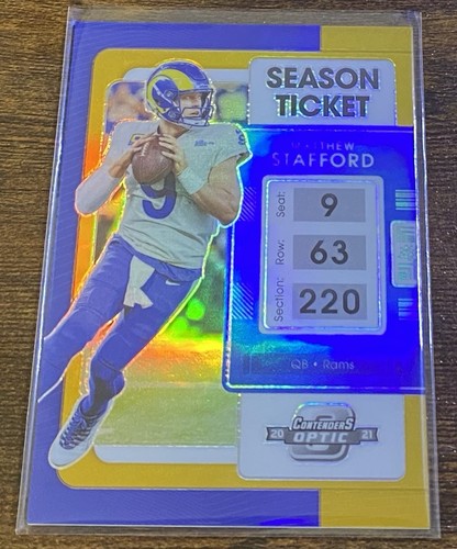 Matthew stafford 2021 panini - 2021,