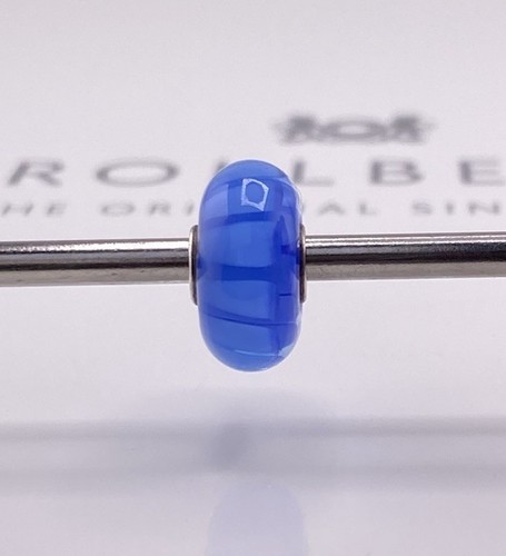 Trollbeads petali blu - blu, perline