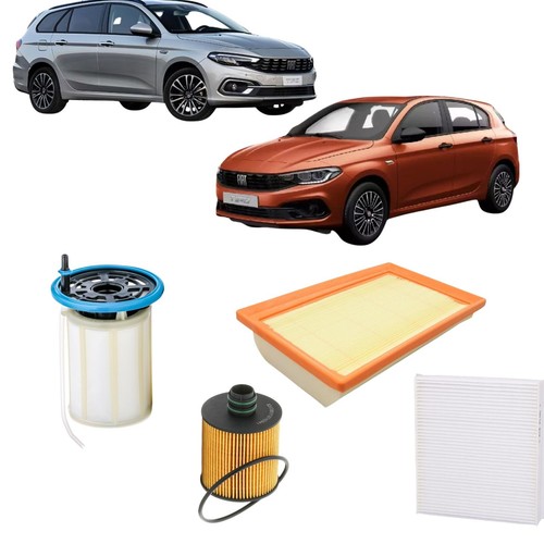 Kit tagliando filtri fiat tipo - filtri,