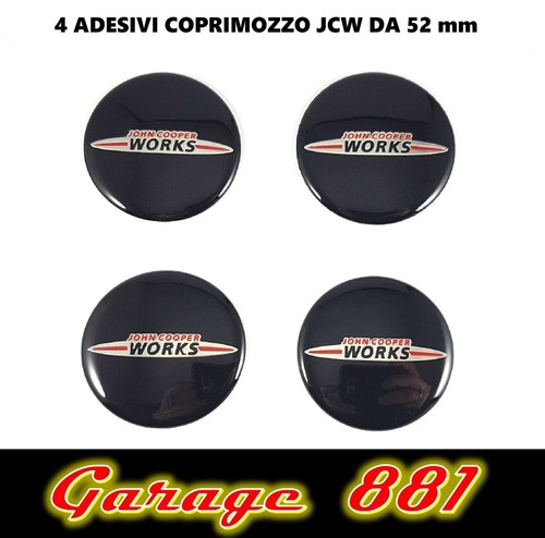 Adesivi coprimozzo mini john - adesivi,