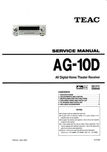 Manuale servizio - manuale, di