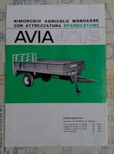 AVIA RIMORCHIO AGRICOLO SPANDILETAME FATTORIA FARM FORNITURE PROSPEKT 