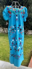 Vestito Oaxacan con Ricami Vintage Anni 70