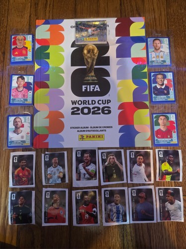 100 complete panini album wc - 100%,