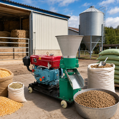 Nass trocken pelletpresse - nass,