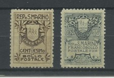 SAN MARINO 1910 STEMMI RARI