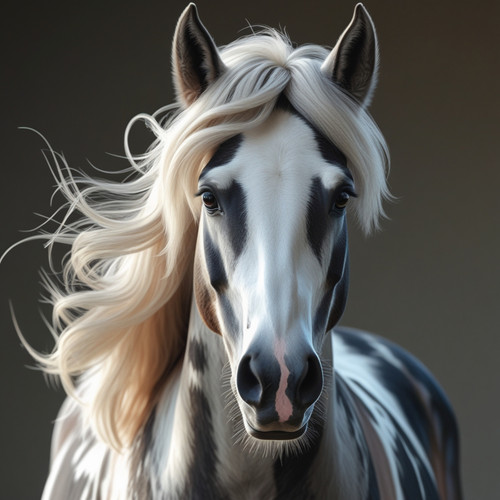 Gypsy vanner horse art - horse,