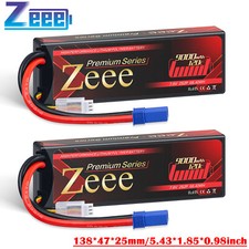 2x Zeee 7.6V 2S batteria lipo