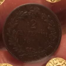 Moneta 2 Centesimi 1861
