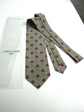 GIORGIO ARMANI  NUOVA NEW 100% SETA SILK MADE IN ITALY IDEA REGALO
