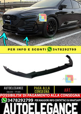 🔥Splitter anteriore Adatto Per Ford Focus Mk4 Facelift ST / ST-Line (2021-)🔥
