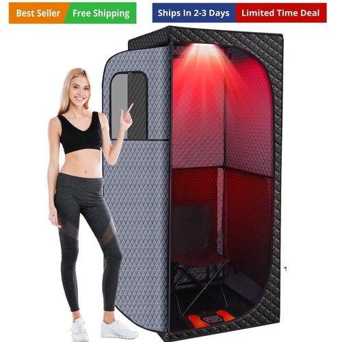 Dry infrared sauna red - red, light
