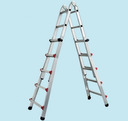Scala telescopica piuma - piuma, 4+5