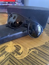 Persol 649 Occhiali Da Sole Vintage Nero