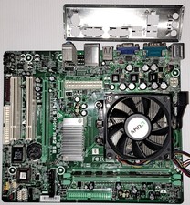 Scheda Madre Biostar NF61S MICRO AM2 SE con CPU AMD e Ram