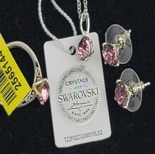 Swarovski STS .925 Sterling