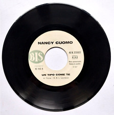 7"45 Nancy Cuomo Un Tipo Come Te/Almeno Io Pop Music Italy 1971 Promo Vinile