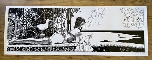 Poster vintage milo manara - •,