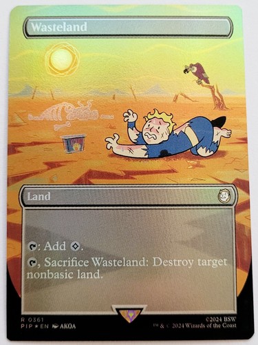Mtg wasteland foil - mtg,