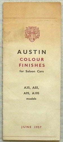 Austin a35 a50 a95 a105 - austin,