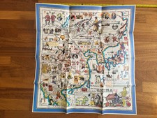 mappa blu dell'avventura Cina Russia Corea Ja 73x69 hugo pratt Corto Maltese LC1