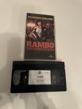 Rambo First Blood VHS