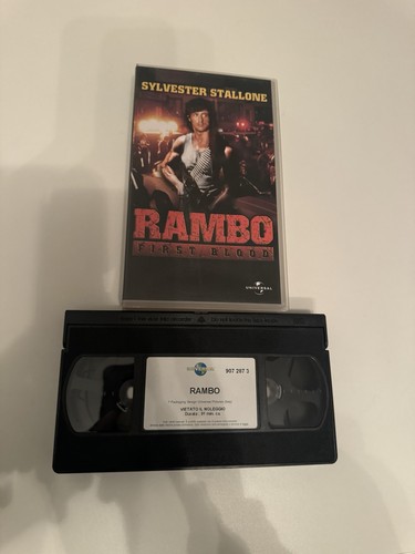 Rambo first blood - blood, vhs
