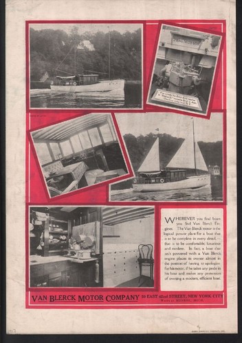 1917 van blerck motore - 1917,