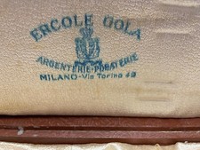 Posate in argento per insalata   fine 800  Ercole Gola Via  Torino  a  Milano  