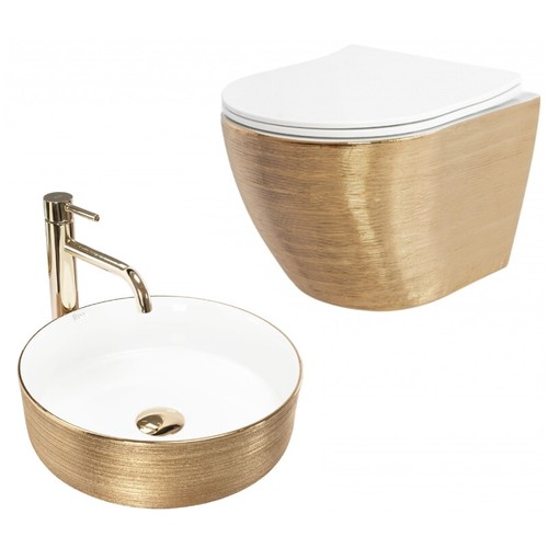 Sospeso senza bordo di - wc,