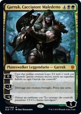 MTG GARRUK, CURSED HUNTSMAN EXC - GARRUK, CACCIATORE MALEDETTO - ELD - MAGIC