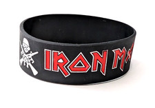 Bracciali Musica Rock Band - Bracciale Silicone Iron Maiden Braccialetto Musica Punk