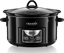 Crock-pot Pentola per Cottura Lenta, Slow Cooker, Capienza 4.7 lt, fino a 6 Pers