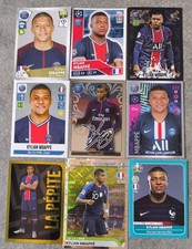 Figurine Kylian Mbappé panini topps rookie Champions europei mondiali 42 variant