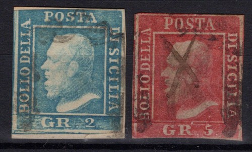 Antichi sicilia 1859 grana e - antichi, 2