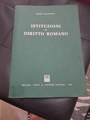 Istituzioni diritto romano - istituzioni,