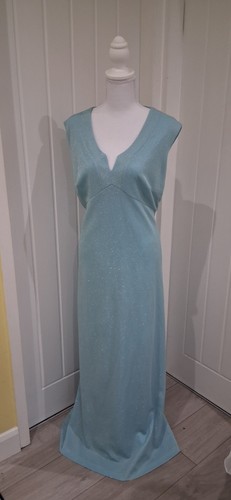 Maxi abito lungo vintage - , lurex