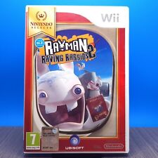 Rayman Raving Rabbids 2 Wii -NINTENDO Selects ITALIANO Gioco Wii COMPLETO 