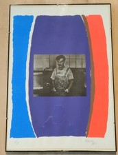 Sante Monachesi Serigrafia "Incontri a Milano con Chaplin" 10/100