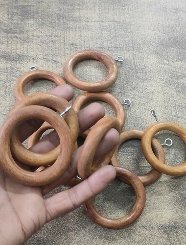 Anelli per tende legno - anelli,