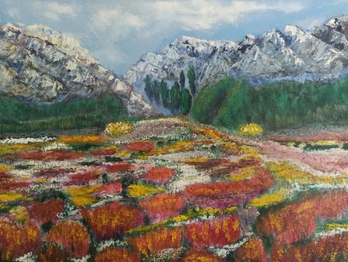 Mountain landscape quadro - ,,