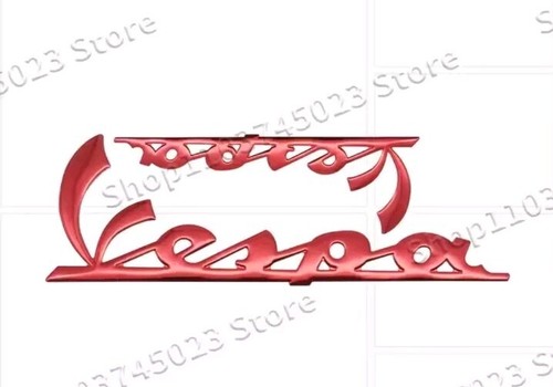 Lettere adesive cromate vespa - cromate,