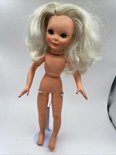 Bambola vintage Furga italiana Alta Moda schiuma magica corpo girovita 14 pollici