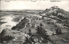 Rigi Kulm staffetta lago di Zugo treno Utliberg